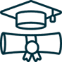 Education and collaboration icon